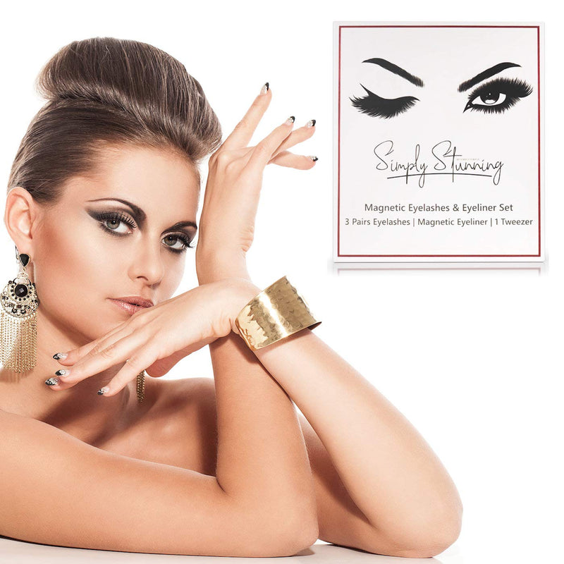 Magnetic Eyeliner with Eyelashes Kit Lashes Liner - BeesActive Australia