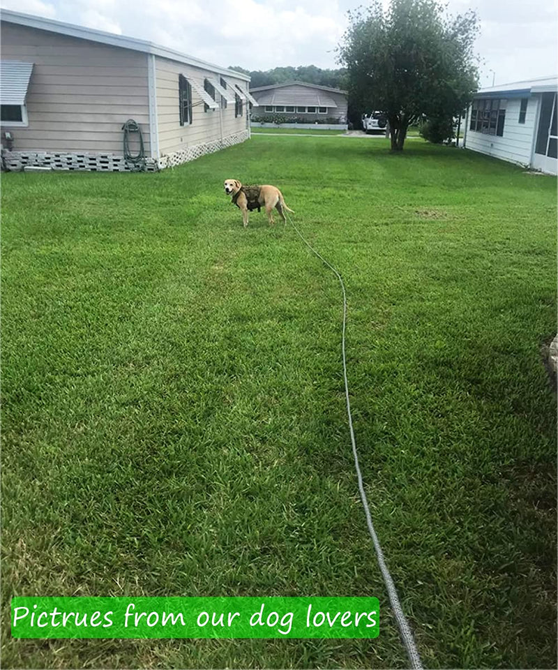 Mycicy 15FT Long Rope Leash+Double Dog Leash Coupler - BeesActive Australia