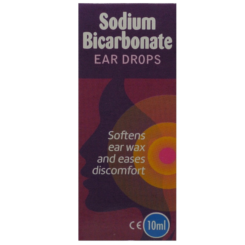 3 Packs of Sodium Bicarbonate Ear Drops (Sai-Meds) Softens Ear Wax and Eases Discomfort - BeesActive Australia