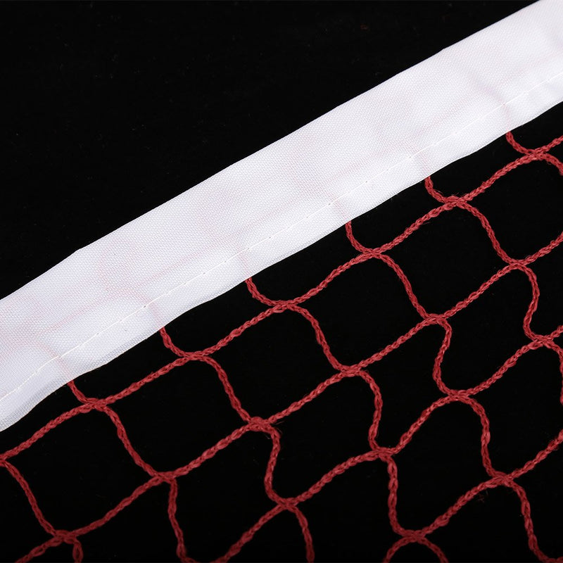 Dilwe 2 Colors Badminton Net Adjustable Foldable Training Badminton Net Regulation Nets for Outdoor Sports Red - BeesActive Australia