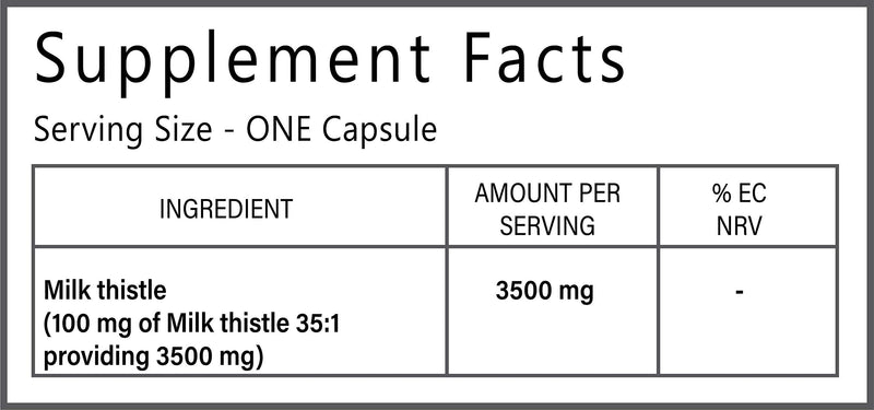 SynBio Premium - Milk Thistle High Strength Capsules | Supports Digestion and Party Indulgence | Vegan | Gelatin Free | Dairy Free | Made in The UK - BeesActive Australia