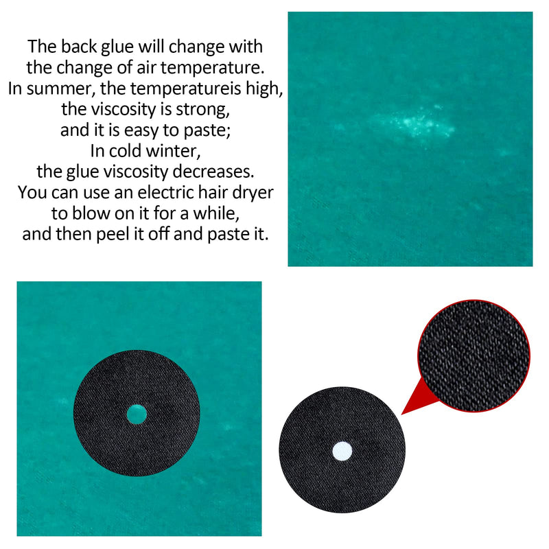 Civaner 105 Pieces Pool Table Marker Dots Billiard Spot Stickers Snooker Spot Billiard Table Marker Dots Pool Ball Position Marker Stickers for Billiards Practice - BeesActive Australia