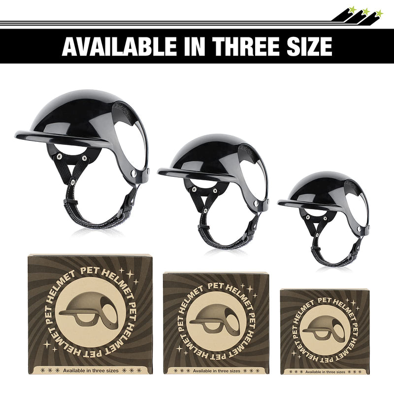 LESYPET Dog Helmet for Small to Large Dog, Dog Motorcycle Helmet with Ear Holes and Adjustable Strap - BeesActive Australia