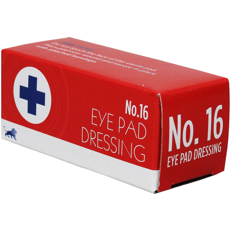 Blue Lion HSE Eye Wash Care First Aid Medical Station Kit Case Wall Mountable - Single Station Pack - BeesActive Australia