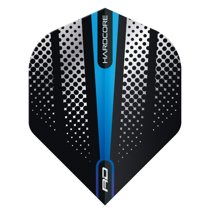 RED DRAGON Hardcore Radical Dart Flights - 4 Sets Per Pack (12 Dart Flights in Total) - BeesActive Australia
