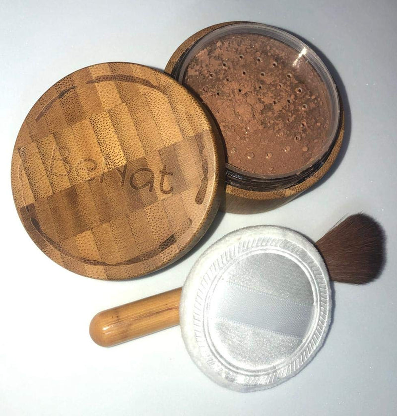 BeNat. Bronzer Loose Powder. Made with Fewer, All-Natural Ingredients. 0.4-oz. Packed in a Beautiful Bamboo, Eco-Friendly Case. - BeesActive Australia