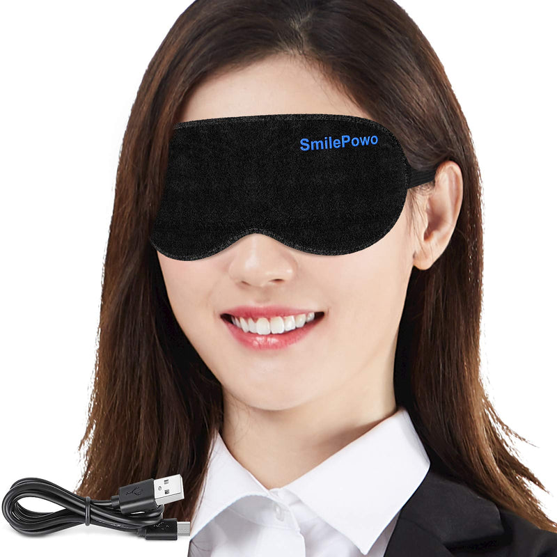 Heated Eye Mask Electric Sleep Eye Mask for Stye Dry Eyes and Blepharitis with Temperature Warm Therapy to Unclog Glands Relieve Tired Eyes, Puffy Eyes, MGD and Dark Circle - BeesActive Australia