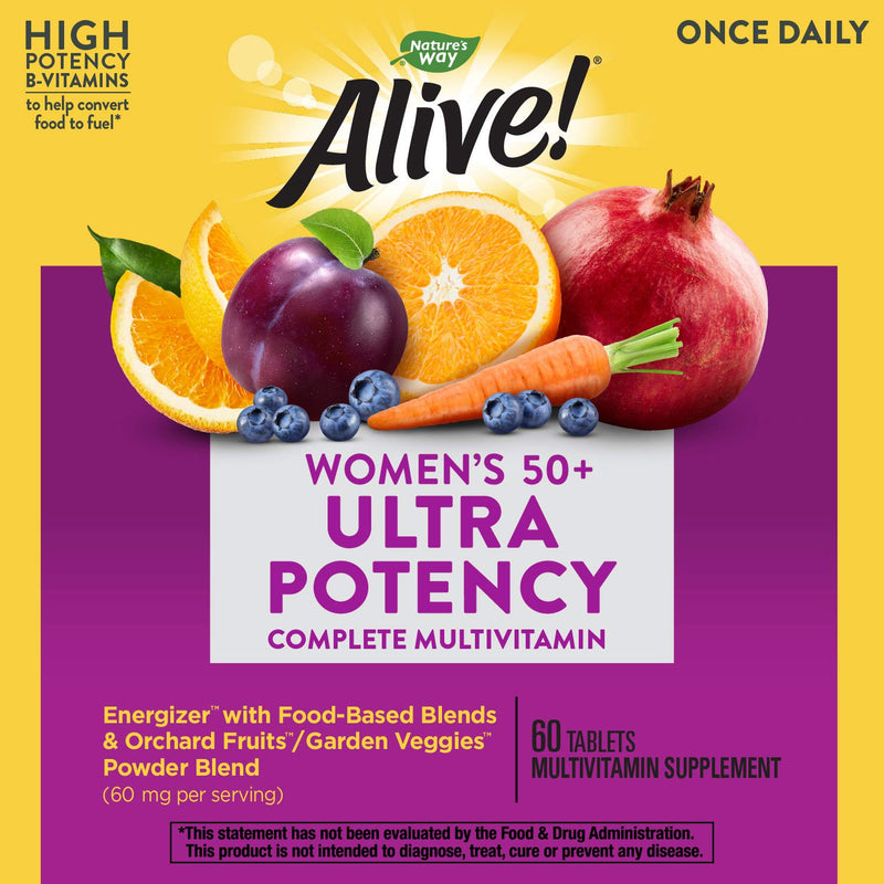 Nature's Way Alive! Once Daily Women’s 50+ Ultra Potency - BeesActive Australia