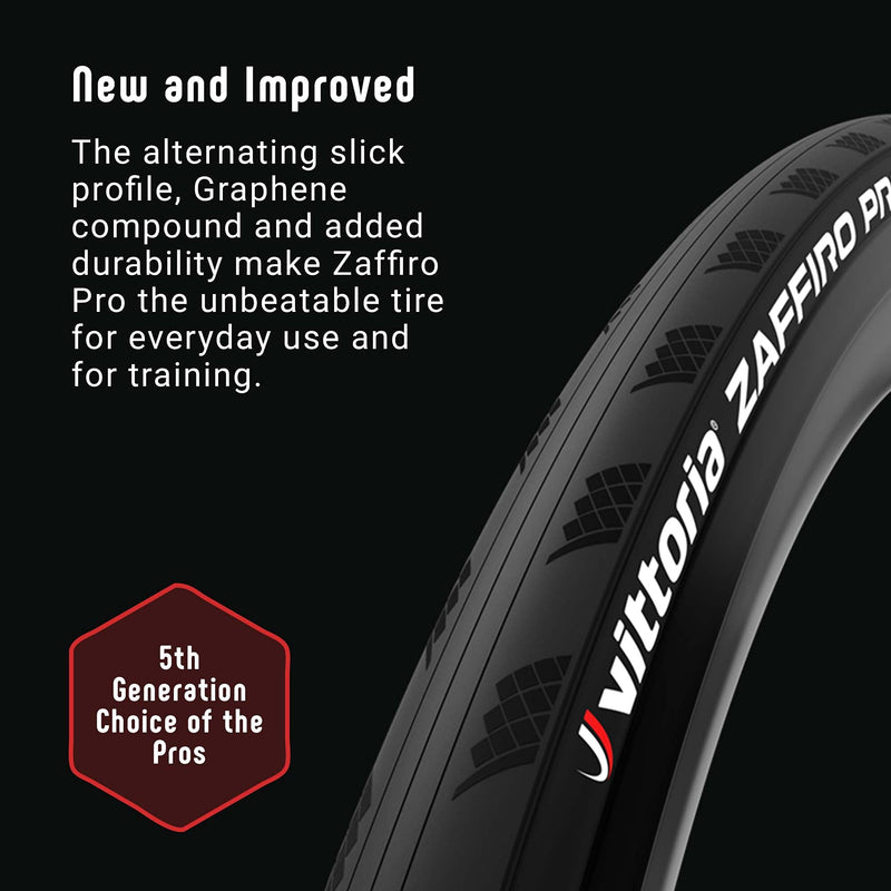 Vittoria Zaffiro Pro G2.0 Foldable Full Black Tire 700x23c - BeesActive Australia