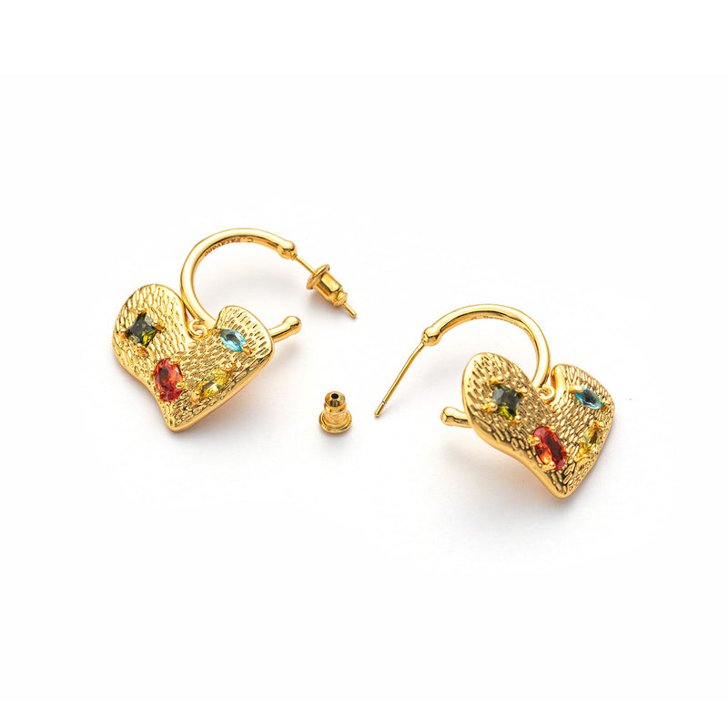 C.Paravano Hoop Earrings for Women | 925 Sterling Silver or 18K Gold Plated Hoop Earrings | Huggie Earrings for Women | Lightweight Hoops | Hypoallergenic Earring for Women EARRING_BB - BeesActive Australia