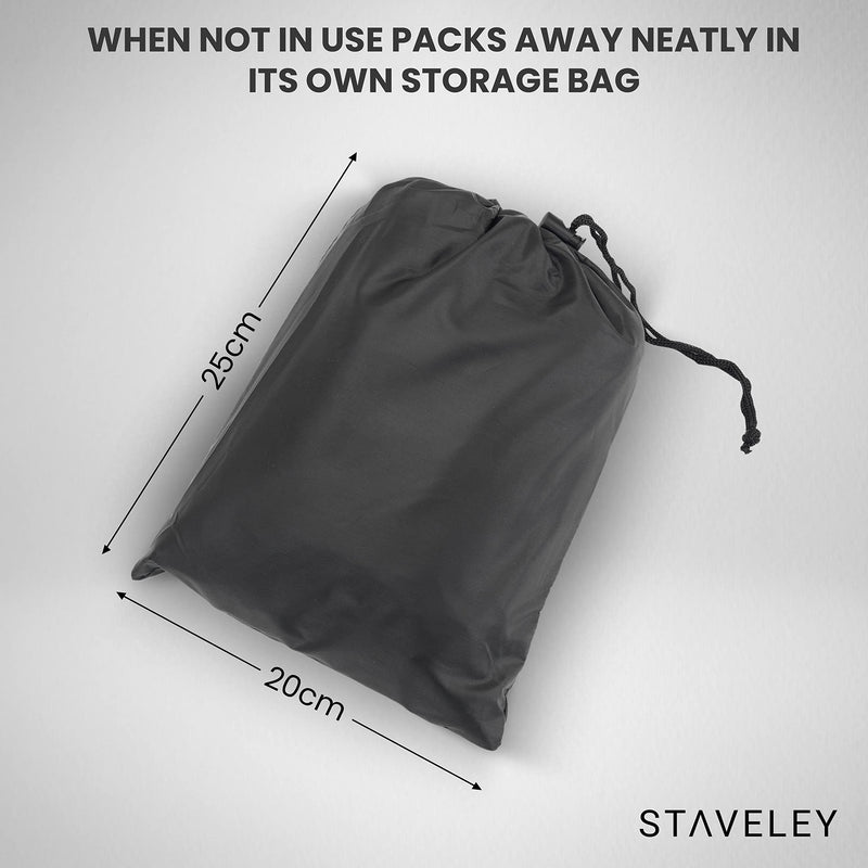 Staveley Standard Size Mobility Scooter Cape | Waterproof Rain Poncho Cover for Electric Scooters and Wheelchair | Perfect for Boot Scooters - BeesActive Australia