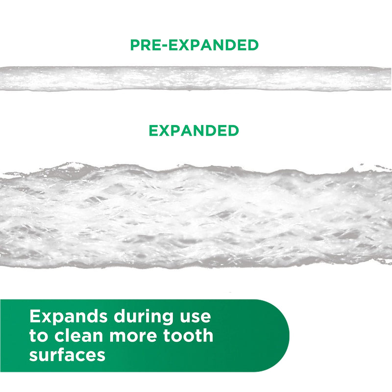 GUM Expanding Floss | Removes Plaque from Between Teeth | Expands Into Large Interdental Spaces | Ideal for Sensitive Gums and Teeth | 4 x 30m - BeesActive Australia
