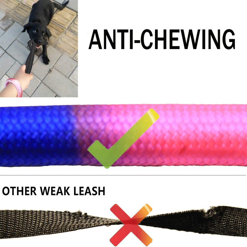 SONQUEEN Heavy Duty 3 Dog Leash,3 Way Dog Leash No Tangle,Multiple Dog Leash Detachable 360° Swivel with Soft Padded Handle,for Walking and Training Two/Three Dog Leash - BeesActive Australia