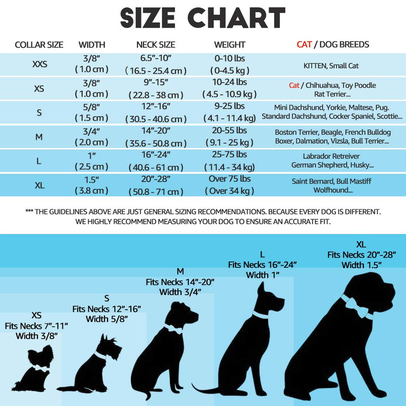 waaag Pet, Moons Stars Suns Dog Collar Cat Collar, Multiple Designs Crescent Celestial Dog Cat Collar Leash Harness XX-Small (Pack of 1) Mallard Collar - BeesActive Australia