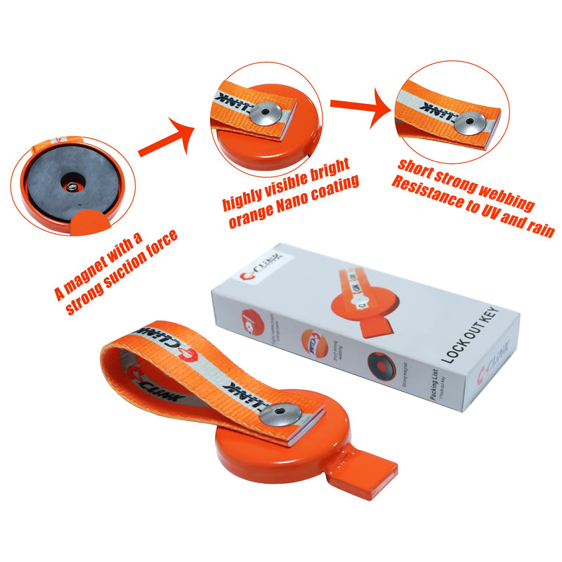 C CLINK 2 PCS Lock Out Key W/Magnetic FITS for UFP Type Surge Brakes ON Boat Trailer A-60 A-70 A-75 A-84 UFP by Dexter - BeesActive Australia