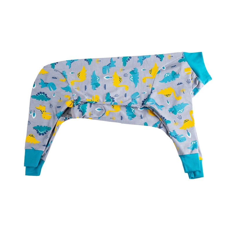 Yeapeeto Dog Recovery Suit After Surgery Soft Long Sleeve Dog Neuter Shirt Cone Alternatives, Prevent Licking Dog Surgical Onesies for Large Medium Dog Shedding Suit 5X-Large Dinosaur - BeesActive Australia