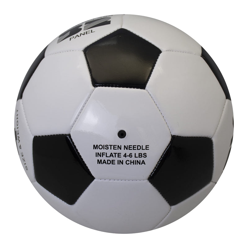 XEDGE Official Size Soccer Ball,Size 5 Training Ball for Girls,Boys,Youth Teenagers,Adults,Machine Stitched for Indoor Outdoor Play black and white size 5 - BeesActive Australia