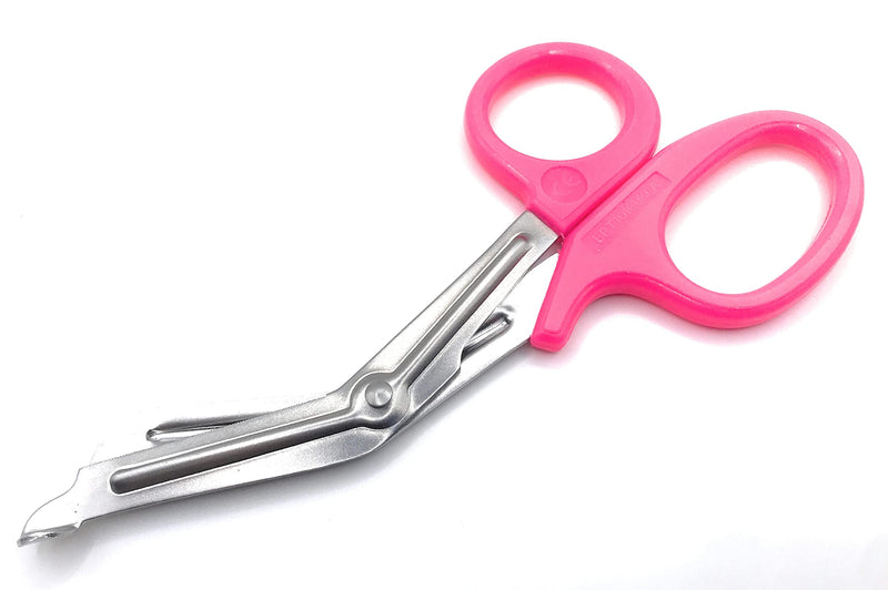 Toolspecific Tuff Cut / Tough Cut 18cm Paramedic Scissors - Bright Fluorescent Pink Medical EMT Multi Purpose - BeesActive Australia