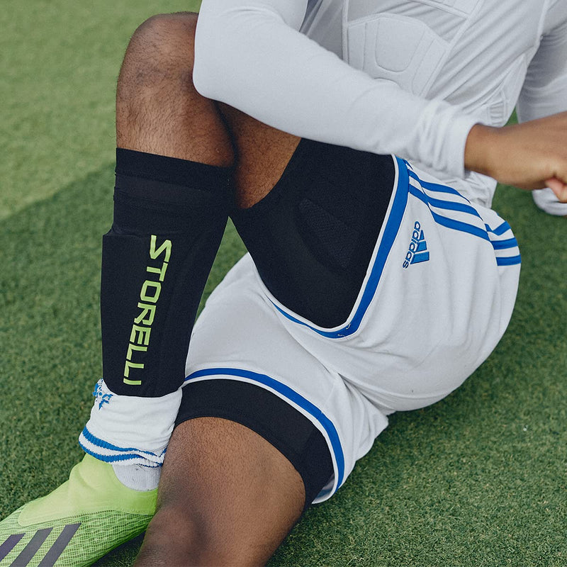 Storelli Unisex BodyShield Impact Sliders | Padded Soccer Sliding Undershorts | Enhanced Lower Body Protection Large Black - BeesActive Australia