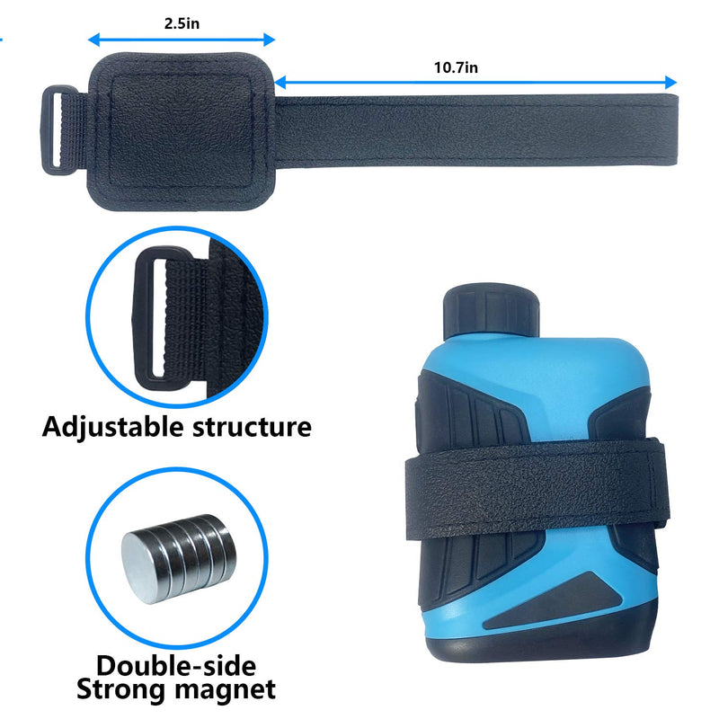 HomeMount Golf Rangefinder Magnetic Holder - Adjustable Strap Range Finder Accessories for Golf Cart Railing - BeesActive Australia