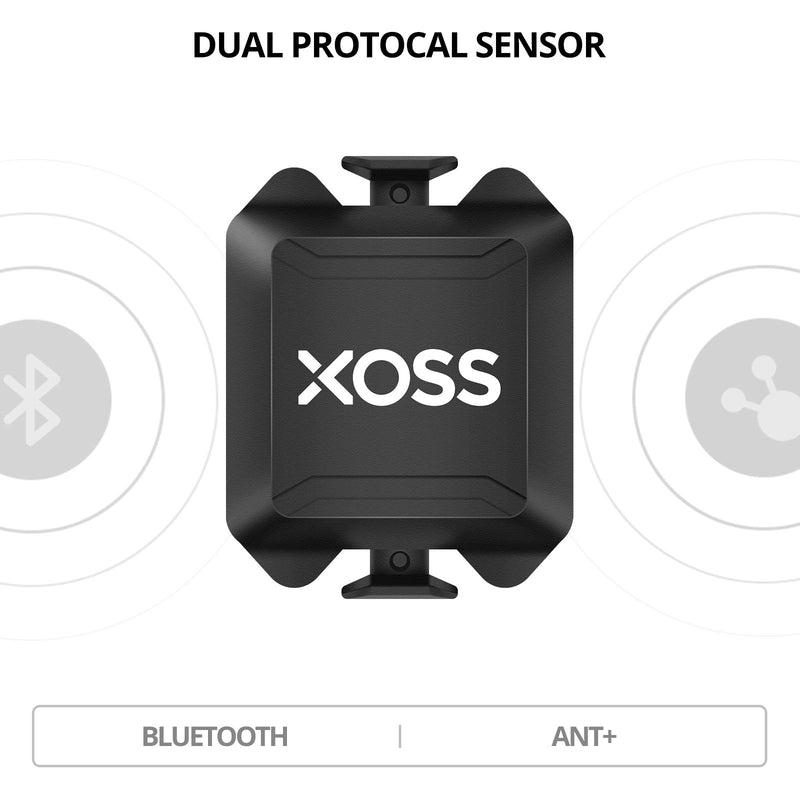 XOSS Bike Cadence Sensor & Speed Sensor Speedometer Bicycle ANT+ Bluetooth 4.0 Wireless Cycle Computer (2 Pack) - BeesActive Australia