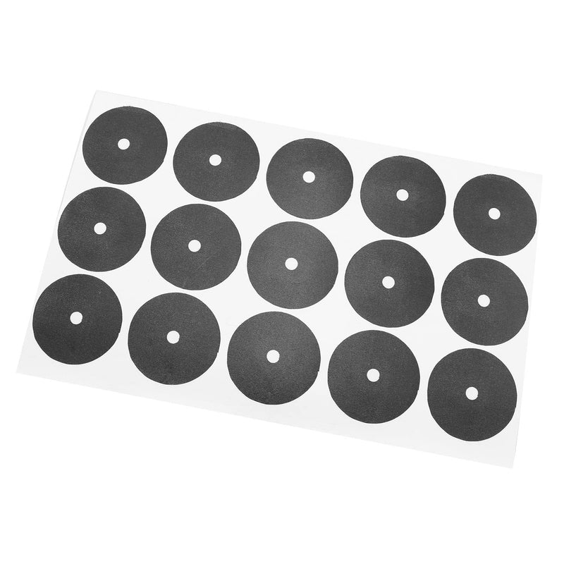 ZRM&E 115pcs Pool Table Marker Dots Billiard Point Stickers Black Cloth Snooker Spots Snooker Pool Accessories (100pcs British 13mm Dia. + 15pcs American 35mm Dia.) - BeesActive Australia