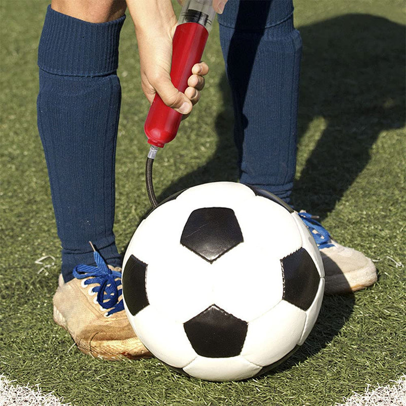 Small Dual Action Ball Pump,Hand Air Pump for Inflatable Balls,Perfect for Basketball, Volleyball, Soccer and Football | Comes with 1Additional Inflating Needles and Two Inflatable nozzles - BeesActive Australia