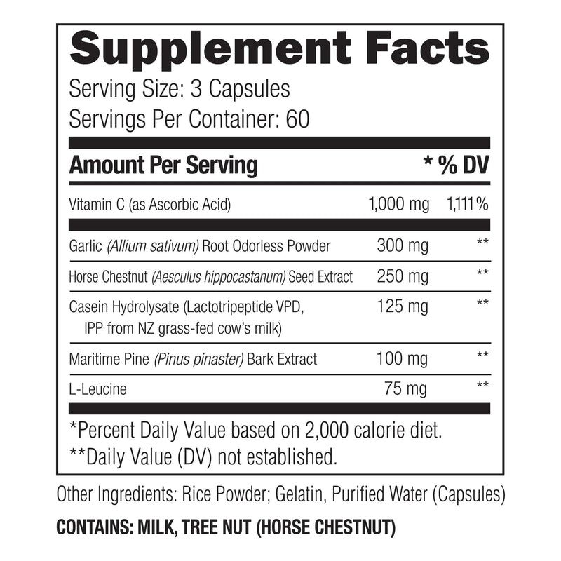 UMZU Redwood - Nitric Oxide Booster Supplement to Support Healthy Nitric Oxide Production and Healthy Blood Flow, Blend of Vitamins and Herbal Extracts - (30 Day Supply 180 Capsules) - BeesActive Australia