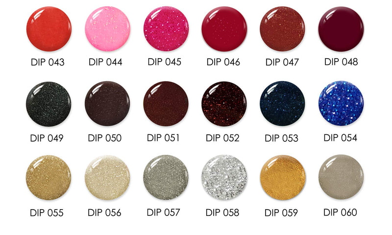 Glitter Gray Nail Dipping Powder (added vitamin) 1 Ounce, I.B.N Dipped Acrylic Dip Powder DIY Manicure Salon Home Use (DIP 060) DIP 060 - BeesActive Australia