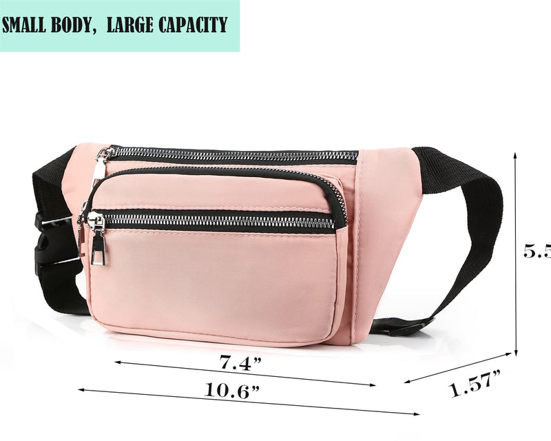 AOSTIHOT Fanny Packs for Women, Waist Pack for Women, Waist Bag Pack with Adjustable Strap for Travel Sports Running A Money Belt-2 - BeesActive Australia