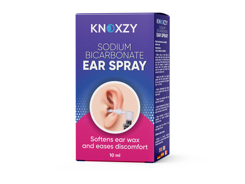 Knoxzy Sodium Bicarbonate Ear Spay, Ear Wax Remover for Clogged Ear Relief and Swimmer’s Ear – 10ml Pack of 1 - BeesActive Australia