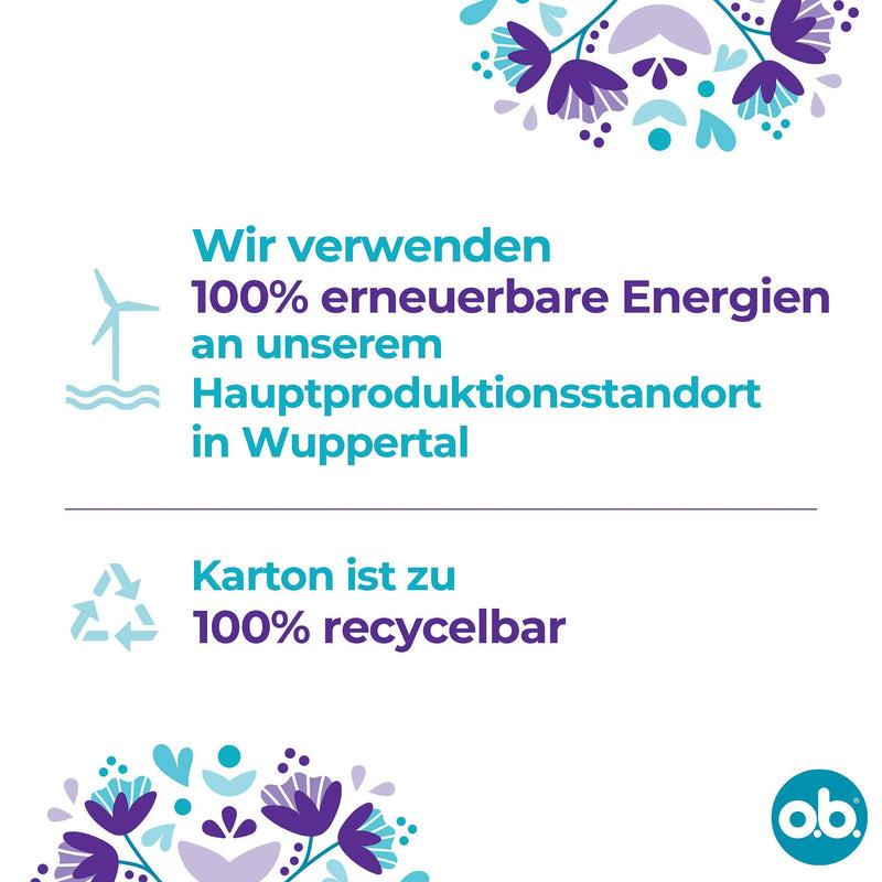 o.b. Tampon ExtraProtect Normal, for Medium to Stronger Days, Ultimate Leak Protection*, (Pack of 56) - BeesActive Australia