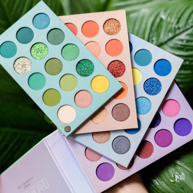 Eyeshadow Palette 60 Colors Mattes and Shimmers High Pigmented Color Board Palette Long Lasting Makeup Palette Blendable Professional Eye Shadow Make Up Eye 60 Colors-Color Board - BeesActive Australia