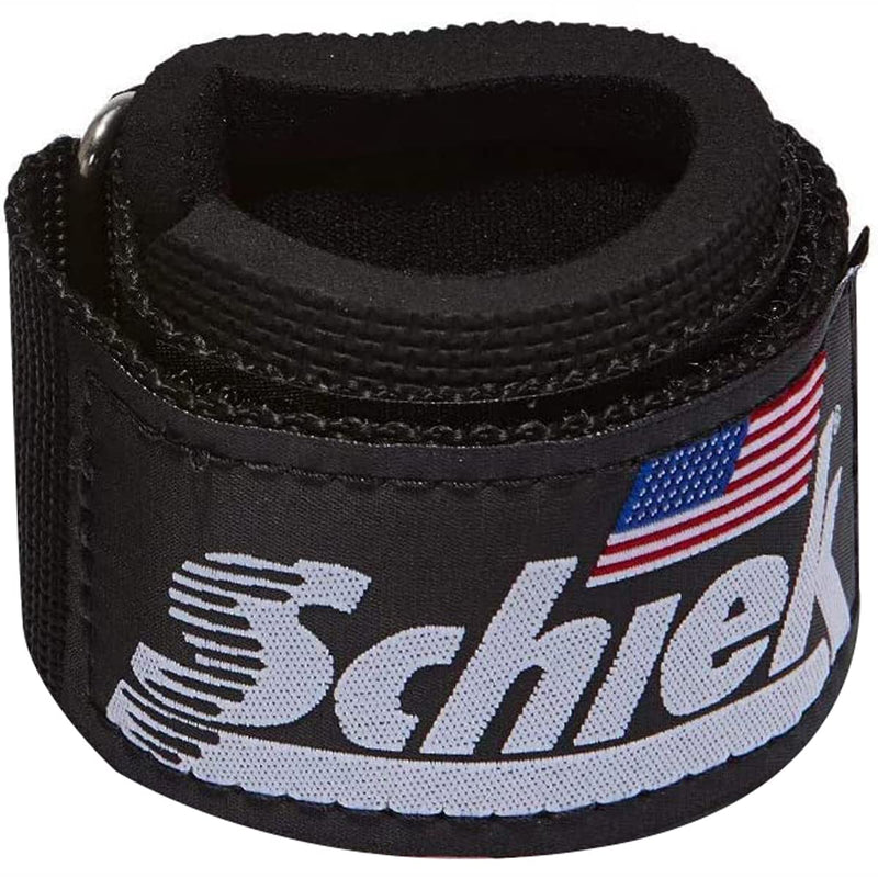 Schiek Sports Model 1100-WS Extra-Wide Wrist Straps - Black - BeesActive Australia
