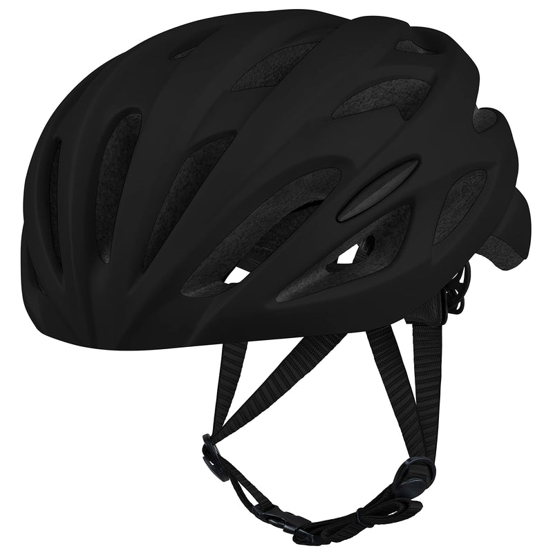 Retrospec Silas Adult Bike Helmet with Light for Men & Women - Lightweight, Comfortable, Matte Black - BeesActive Australia