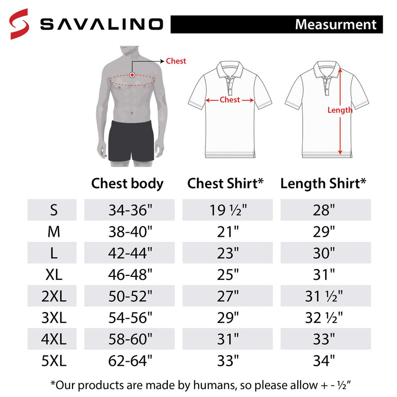 SAVALINO mens Classic XX-Large Black - BeesActive Australia