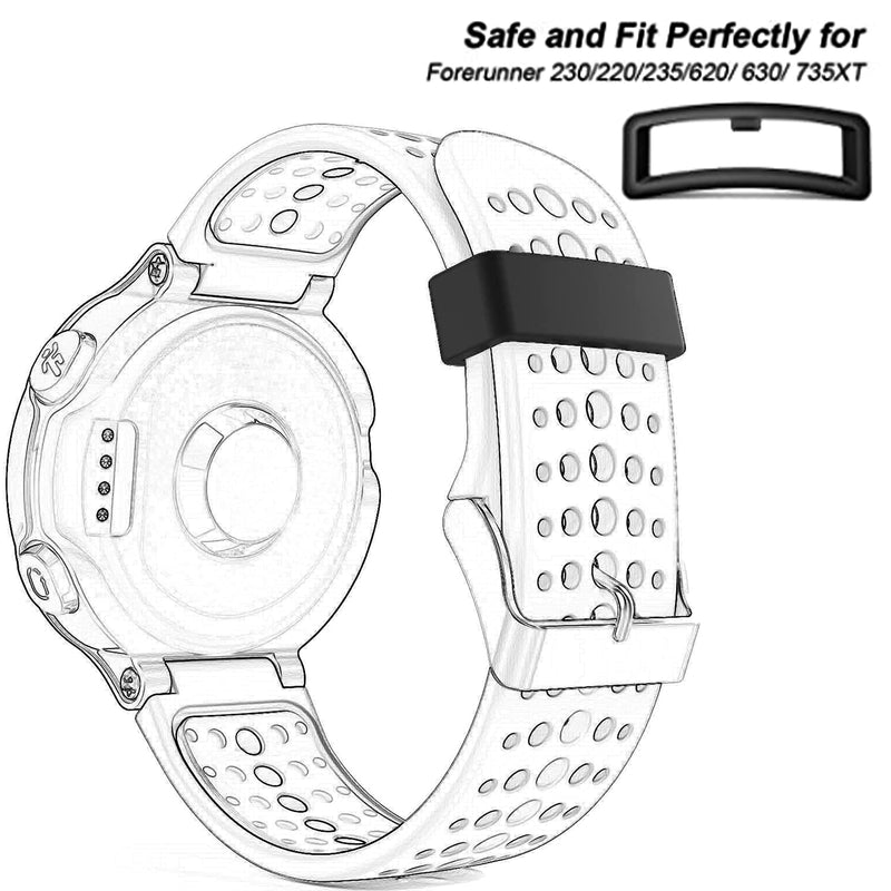 Fastener Ring for Garmin Forerunner 220/230/235/620/630/735XT, Silicone Connector Security Loop (Not Including Tracker or Wristband) - BeesActive Australia