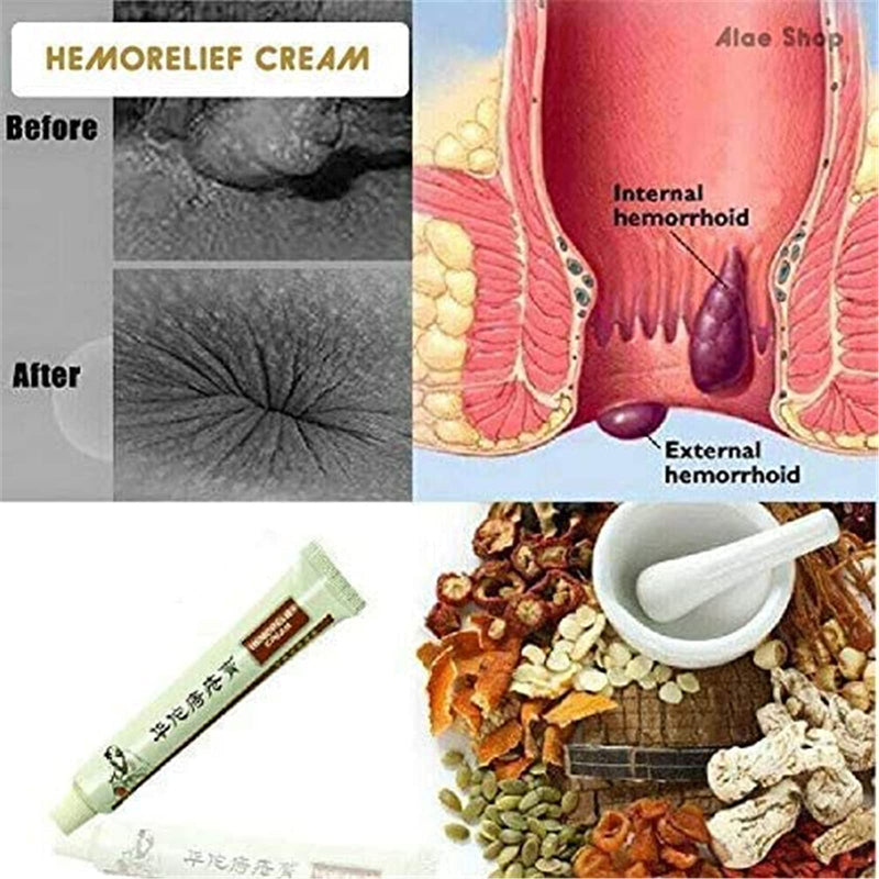 6PCS Haemorrhheal Herbal Cream, Chinese Herbal Hemorrhoids Cream, Painless Hemorrhoid Relief Cream, Anal Cream, Maximum Strength Pain Relief - BeesActive Australia