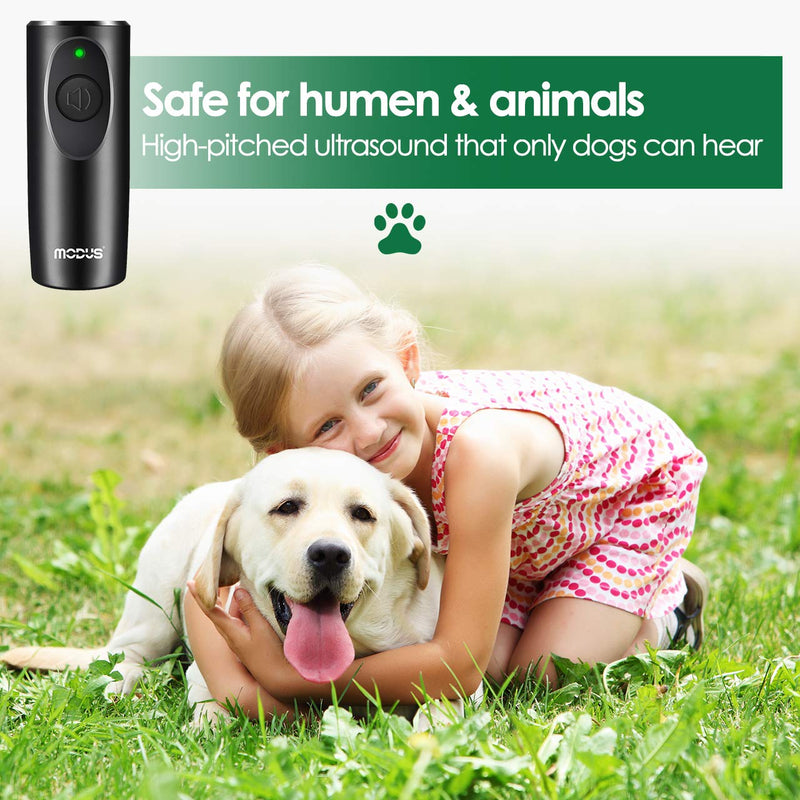 MODUS Anti Barking Device,Dog Barking Deterrent Devices,Dog Trainer,16.4 Ft Large Control Range,Safe to Use,Indoor and Outdoor,Battery Included Grey - BeesActive Australia