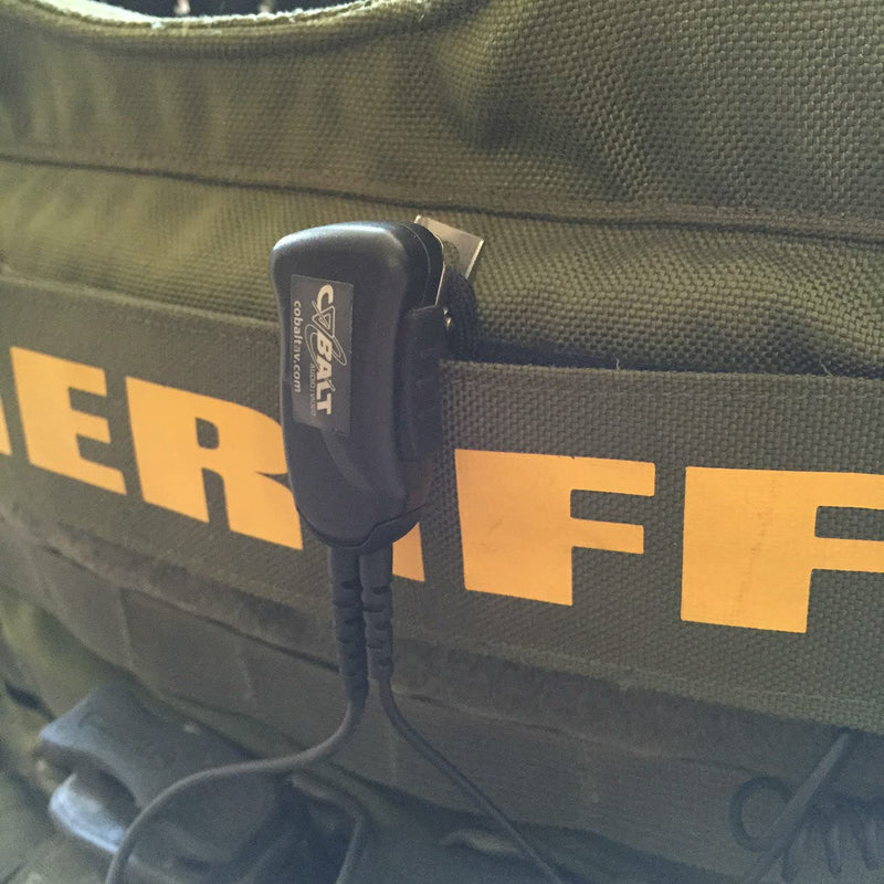 THE MIC LOOP Micro - Keeps Portable Radio Mic in Place for Police/Law Enforcement 4 ALARM - BeesActive Australia