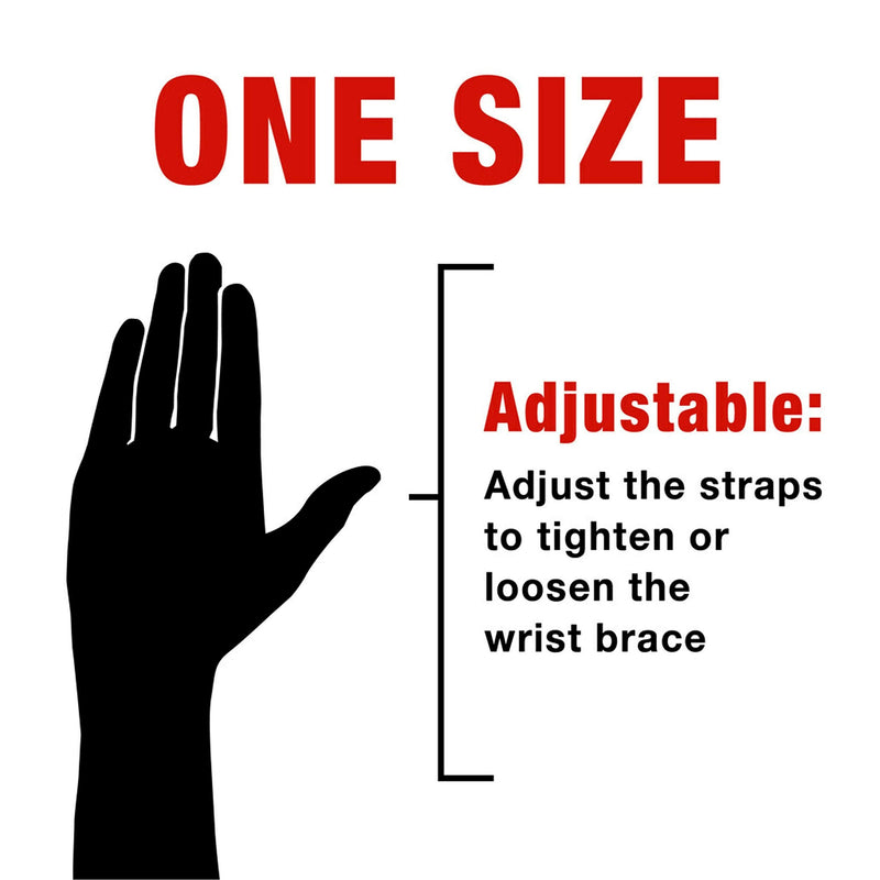 ACE Adjustable Wrist Support, Provides support to Sore, Weak and Injured Wrists, Wrap-around Design for Custom Comfort Neoprene Wrist Support - BeesActive Australia