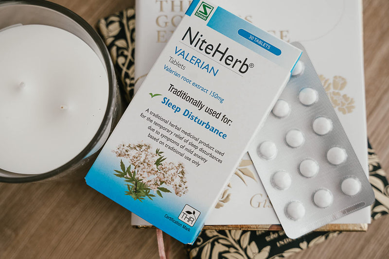 Schwabe Pharma - Niteherb - Valerian Root Extract 150mg - Traditionally used for Sleep Disturbances - Traditional Herbal Medicinal Product - 30 Tablets - BeesActive Australia