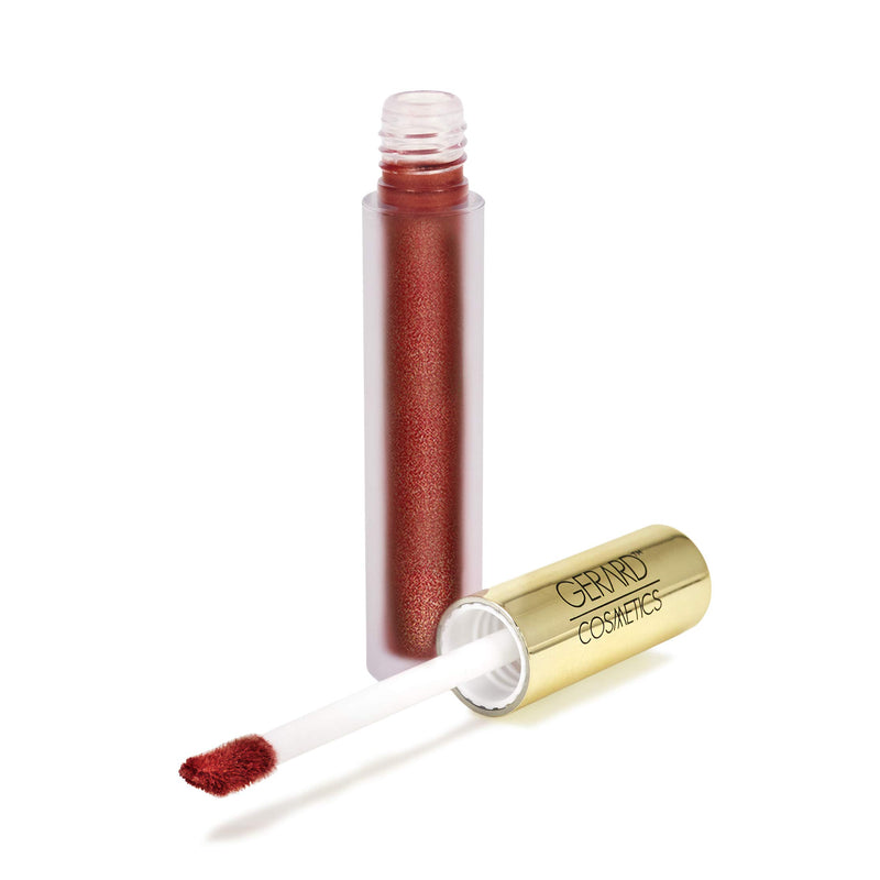 Gerard Cosmetics Metal Matte Liquid Lipstick CHERRY BOMB - METALLIC MATTE FINISH STAYS ALL DAY, Comfortable long wear CRUELTY FREE & USA MADE - BeesActive Australia