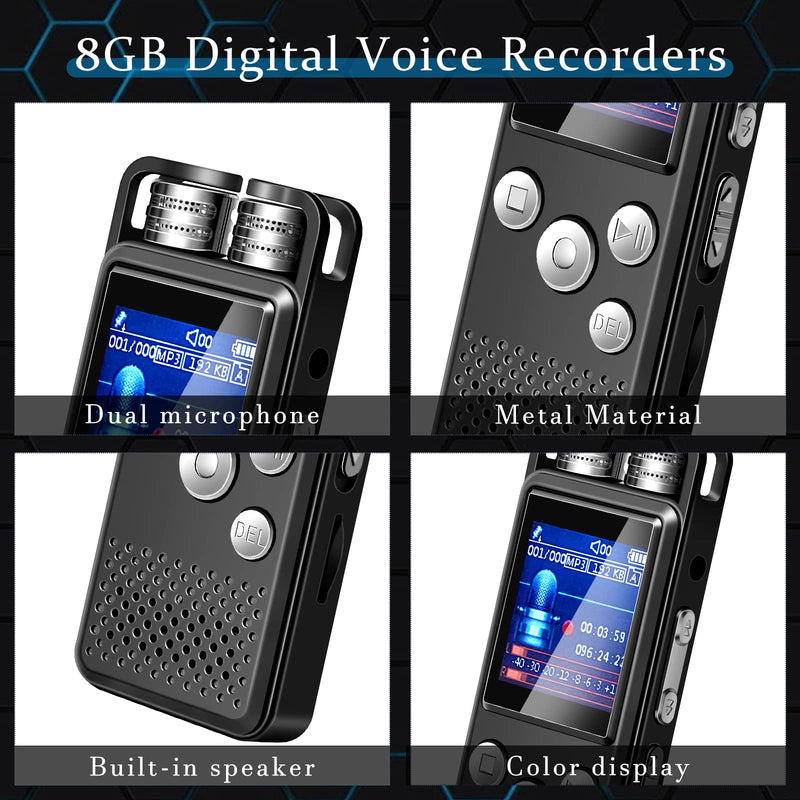 5 Pieces Ghost Hunting Kit Includes Digital Voice Recorders with 4 LED Cat Balls Motion Activated Cat Ball Toy Voice Activated Recorder with Playback for Pet Cat Dog Animals Interactive Activity - BeesActive Australia