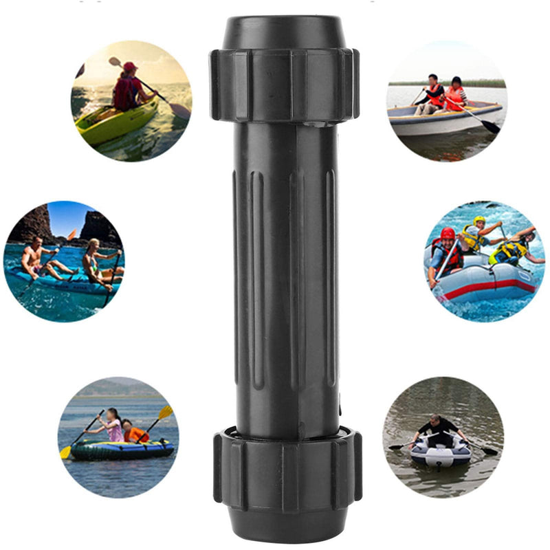 Paddle Oars Shaft Connector Aluminum Alloy Paddle Connector Replacement Accessory for Boat Fishing Kayak Canoe - BeesActive Australia