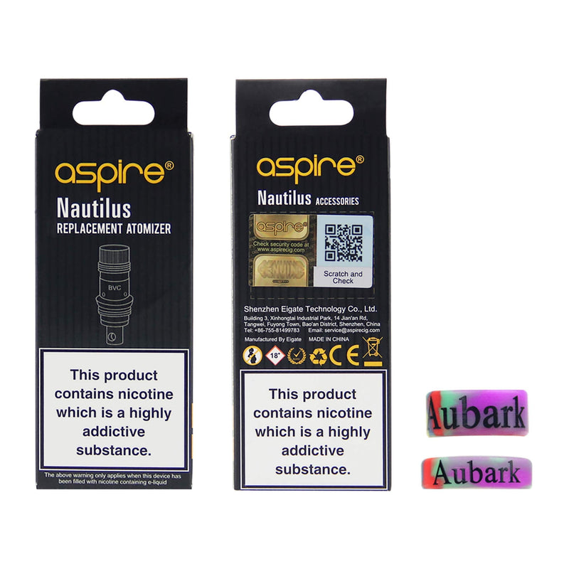 Aspire Nautilus Coils 1.8 Ohm BVC Nautilus Nautilus Mini Nautilus 2 Replacement Heads Nautilus Replacement Atomizer - BeesActive Australia