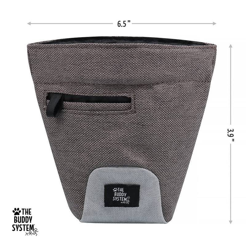 The Buddy System Buddy Bag with Belt- Waist Belt Bag with Magnetic Closure for Pet Training, Running and Walking - Container Pouch for Dog Walking - with Large Belt (27"- 50" Waist) - BeesActive Australia