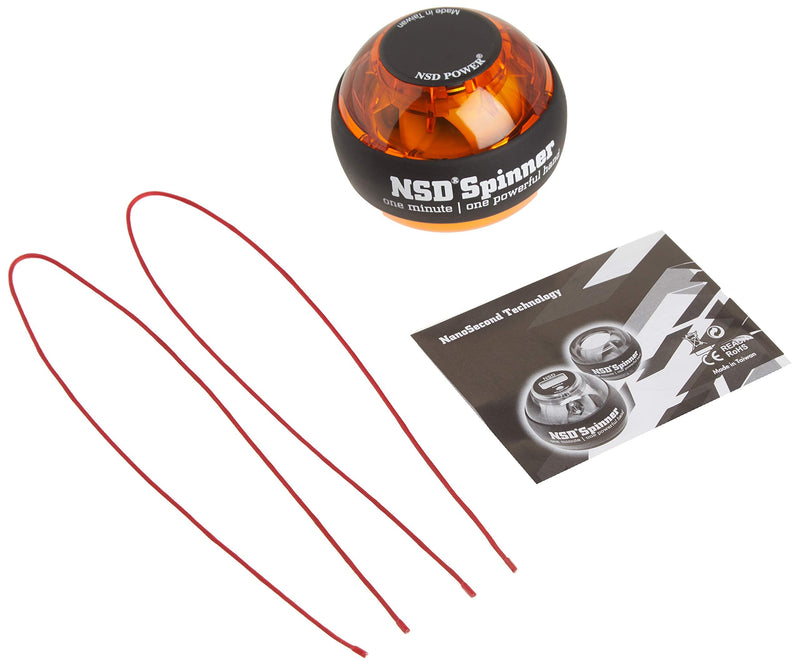 NSD Power Essential Spinner Gyro Hand Grip Strengthener Wrist Forearm Exerciser Amber - BeesActive Australia