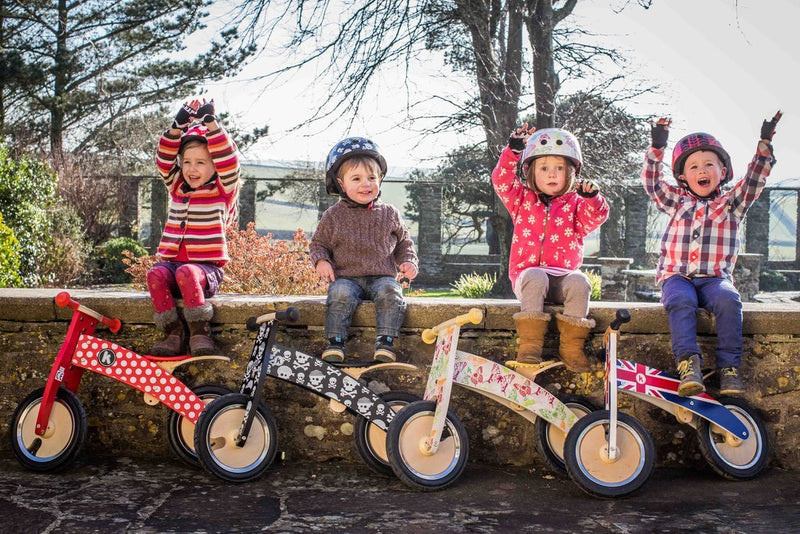 [AUSTRALIA] - Kiddimoto Kids Cycling Glove (Red Dotty, Medium) 