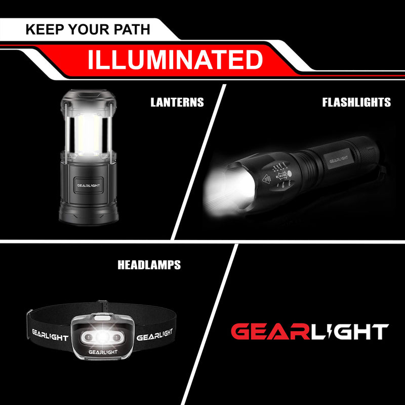 GearLight Rechargeable Bike Light Set S400 - Reflectors Powerful Front and Back Lights, Bicycle Accessories for Night Riding, Cycling - Headlight Tail Rear for Kids, Road, Mountain Bikes - BeesActive Australia